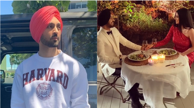 Diljit Dosanjh Video Of Romantic Date With Elwa Saleh