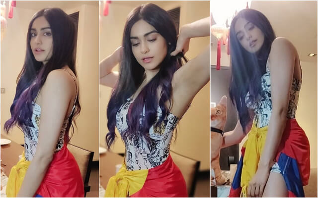 Adah Sharma Slaying Her New Avatar In Sexy Yet Sassy OutFit.