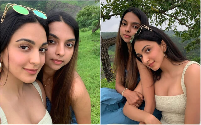 Kiara Advani Shares Pictures Enjoying Some Me time In Nature With Sister.