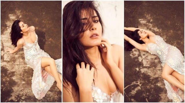 Raashi Khanna Ups The Mercury Levels In This Sensuous Attire.