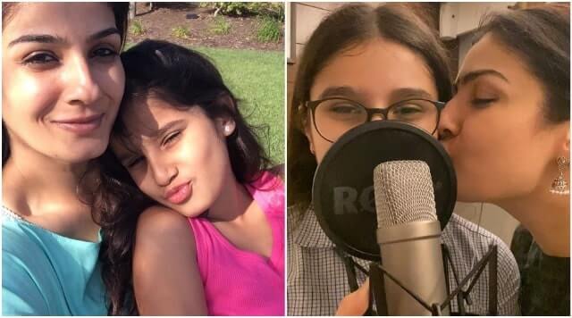Raveena Tandon Shared Adorable Video With Daughter And Got Morning Kisses.