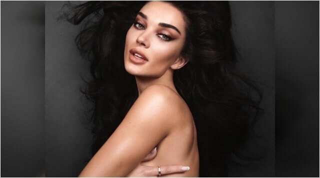 Amy Jackson Raising The Mercury Levels With Her Newest Topless Photoshoot.