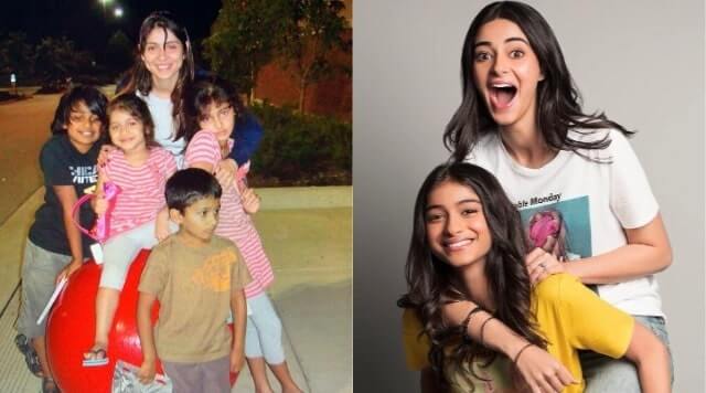 Ananya Panday's Childhood Pictures Fighting With Sister Are So Adorable To Watch.