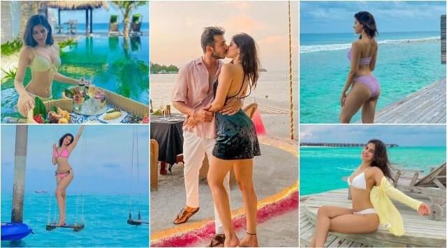 Sakshi Malik Flaunts Her Toned Figure In Bikini As She Enjoys Holiday In Maldives With Her Fiance. Inside Pictures