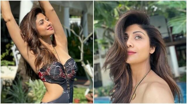 Shilpa Shetty Shows Off Her Curves In Monokini In These Sun-kissed Pictures.