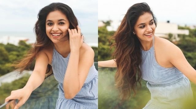 Keerthy Suresh's Wide Smile In New Candid Stills Will Surely Boosts Your Day.