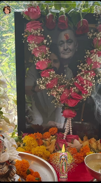 1st Death Anniversary Of Rishi Kapoor: Alia Bhatt And Ranbir Kapoor Attend Havan Pooja At Neetu Kapoor's Home.