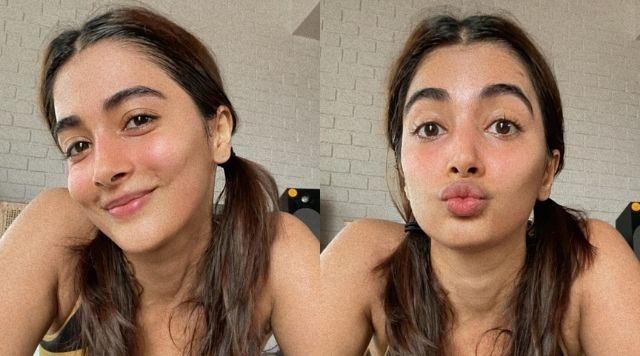 Pooja Hegde Shares Her Happy Mood Pictures In A Sweaty Look.