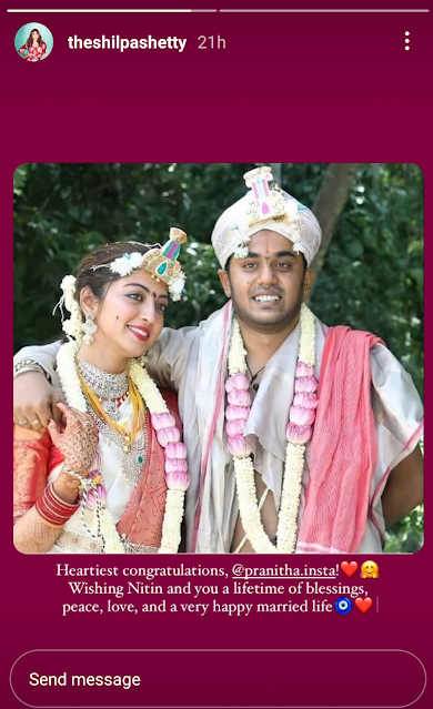 Pranitha Subhash, Nitin Raju Tie Knot In Private Wedding Ceremony. See Pictures!