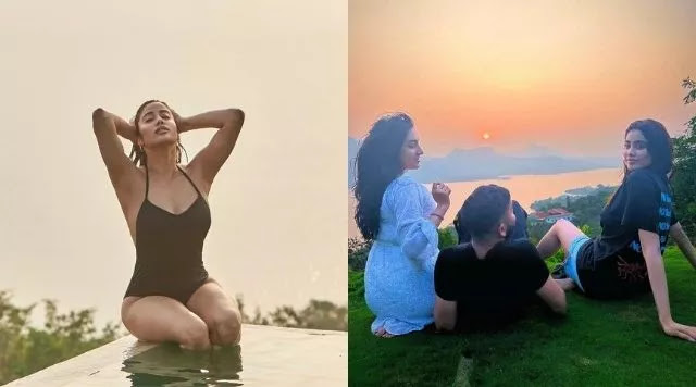 Janhvi Kapoor Shares Glimpses Of Her 'Happiness' From Her Exotic Vacation.