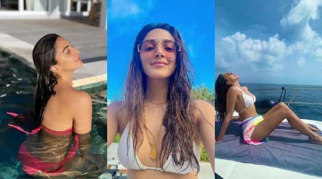 Kiara Advani's Video Running On The Beach In White Bikini From Maldives Island Is Going Viral. Fans Ask 'Where Is Sidharth Malhotra'