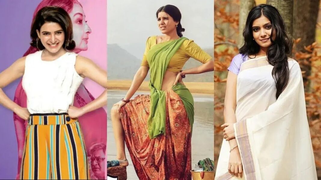 famous samantha characters Rangasthalam, and other roles