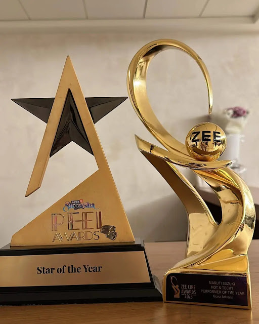 Kiara Advani wins star of the year award at Zee Cine Awards 2023
