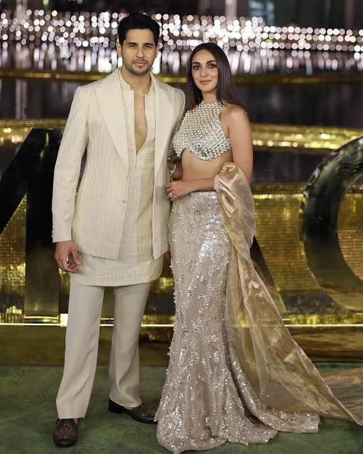 Kiara Advani and Sidharth Malhotra at NMACC in Mumbai