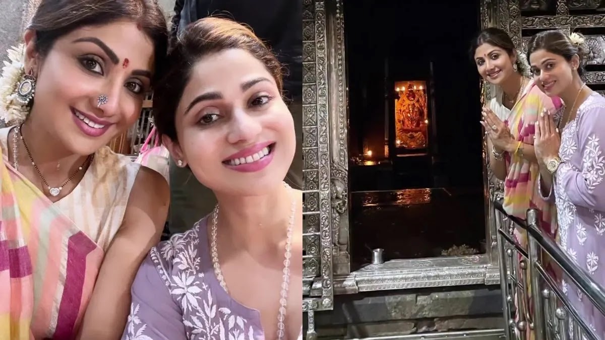 Shilpa Shetty Offers Prayers To Her Kuldevi; Introduces Her Mangalorean Culture To Her Children. See Video!