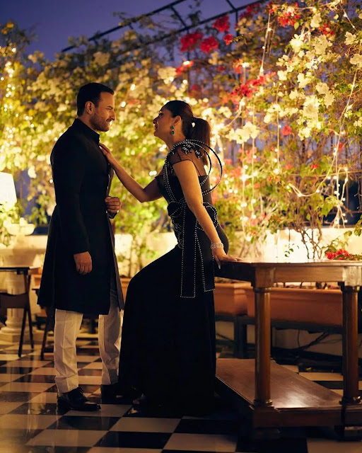 kareena kapoor and saif ali khan photoshoot on a dinner date