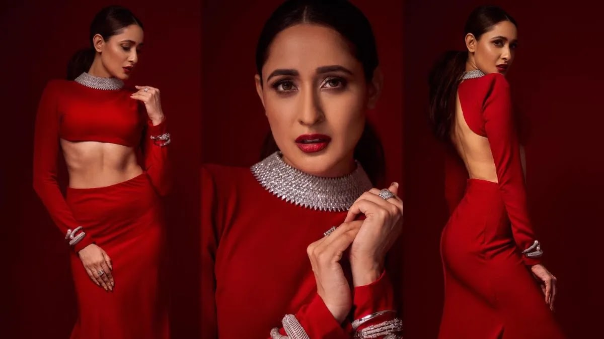 Pragya Jaiswal Looks Gorgeous In The Red Outfit For IIFA. See Pictures!