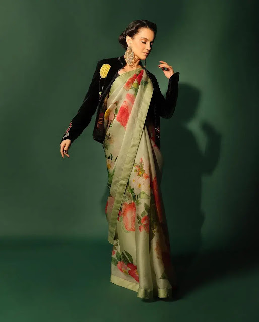 Kangana ranaut beautiful saree