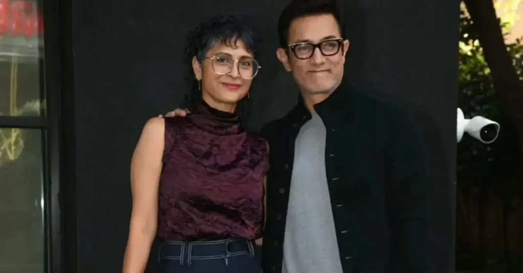 Kiran Rao and Aamir Khan in black dress before divorce