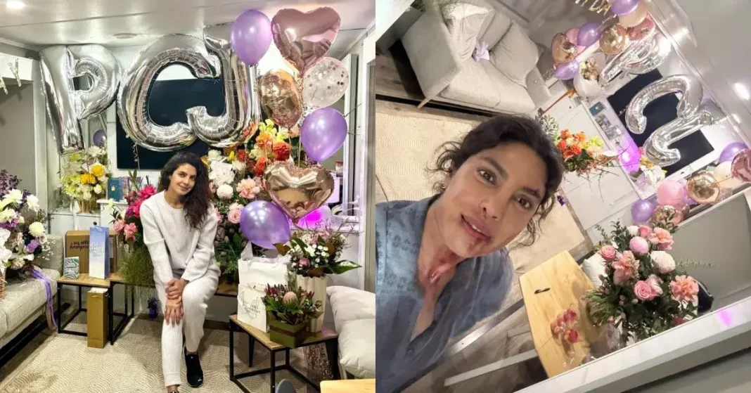 Priyanka Chopra Shared Glimpses From Her 'Working Birthday'.