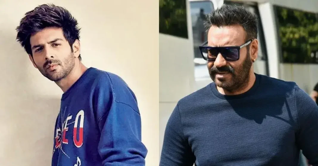 Sequel Showdown: Kartik Aaryan and Ajay Devgn’s Films to Release Together On This Date.