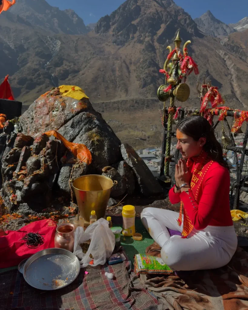 Bollywood Actress meditation