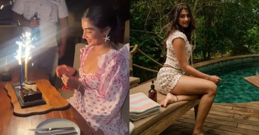 Pooja Hegde Birthday Celebrations In Sri Lanka