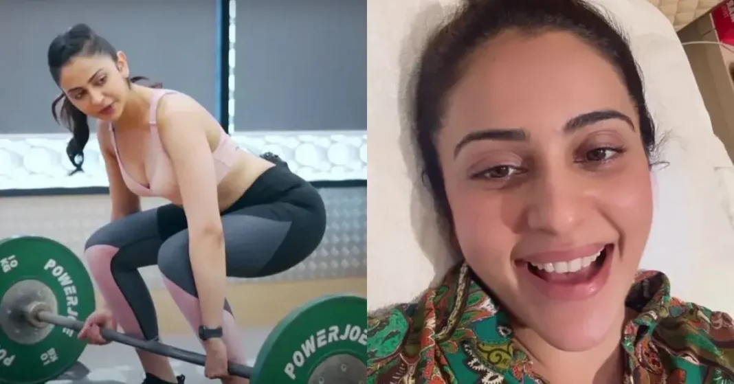 Rakul Preet Singh shared update on her health after back injury