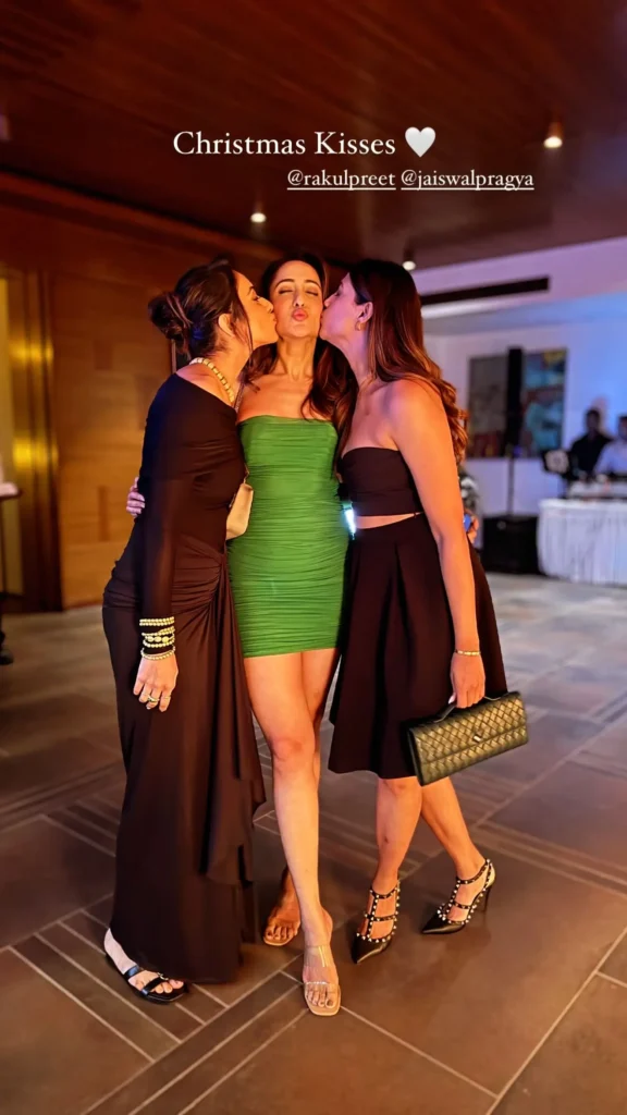 Pragya Jaiswal, Rakul, Anushka Yoga